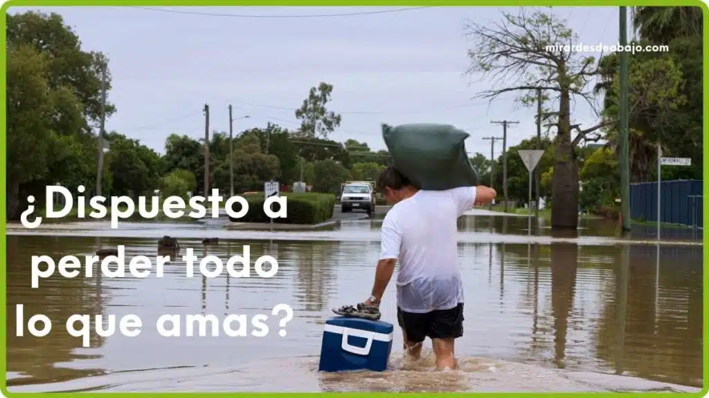 Foto con consecuencias de la emergencia climática Imagen que podemos perder por la emergencia climática