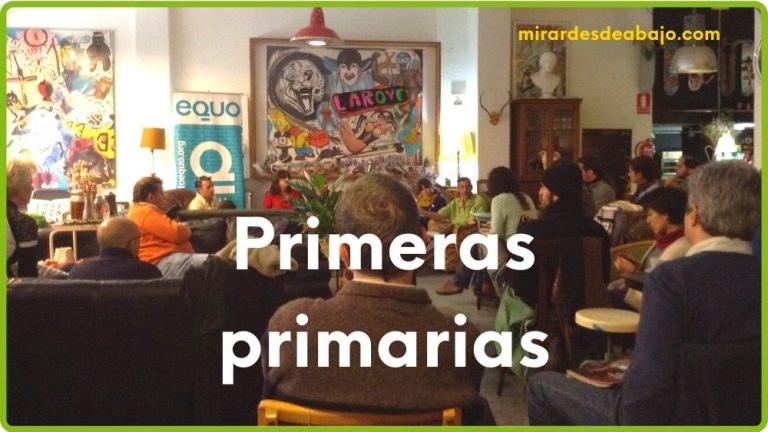 Primeras primarias en España y la innovación de un partido político