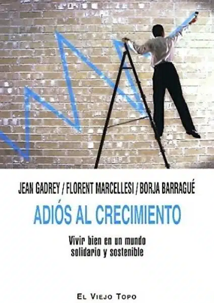 Decrecimiento: ¿Qué es el decrecimiento? El decrecimiento es una teoría basada un movimiento político, económico y social, pero... ¿Sabes lo qué es y qué propone el decrecentismo como solución a los problemas actuales? Te cuento aquí lo aprendido de diferentes autores. Portada del libro "Adiós Al Crecimiento. Vivir Bien En Un Mundo Solidario Y Sostenible".