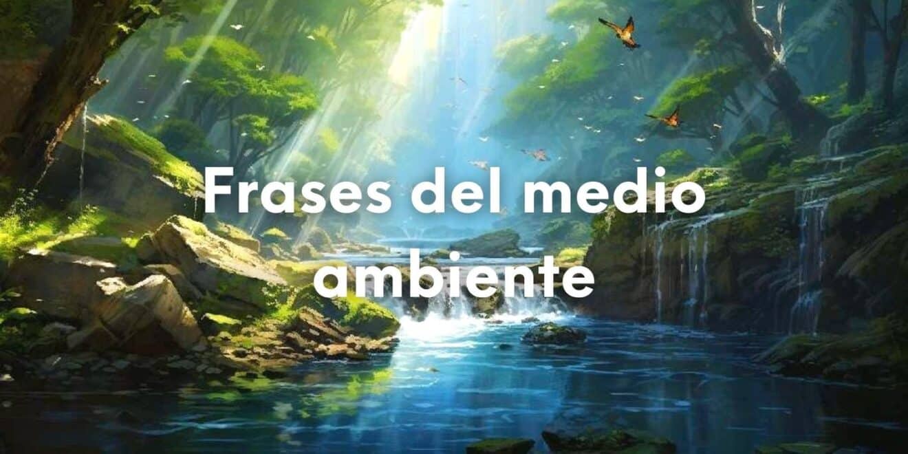 Frases Del MEDIO AMBIENTE: Reflexiona Y Cuida El Planeta